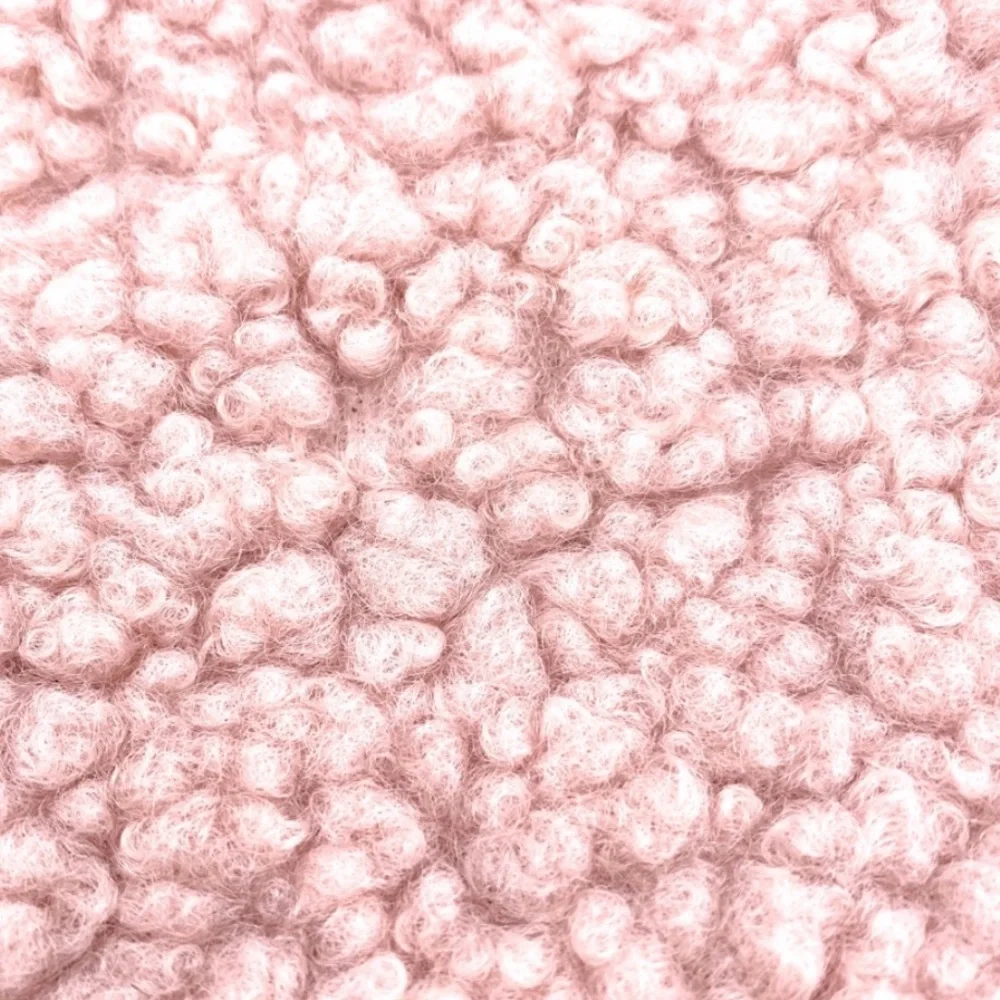 Ipsy Pink Faux Sherpa Wristlet Glam Bag
